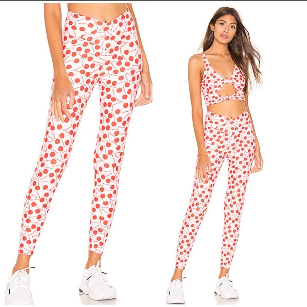 Beach riot cherry leggings